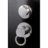 Душевая кабина Deto BМ4510 N (без крыши) BLACK