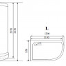 Timo Lux T-7702 R душевая кабина (120*85*225), шт