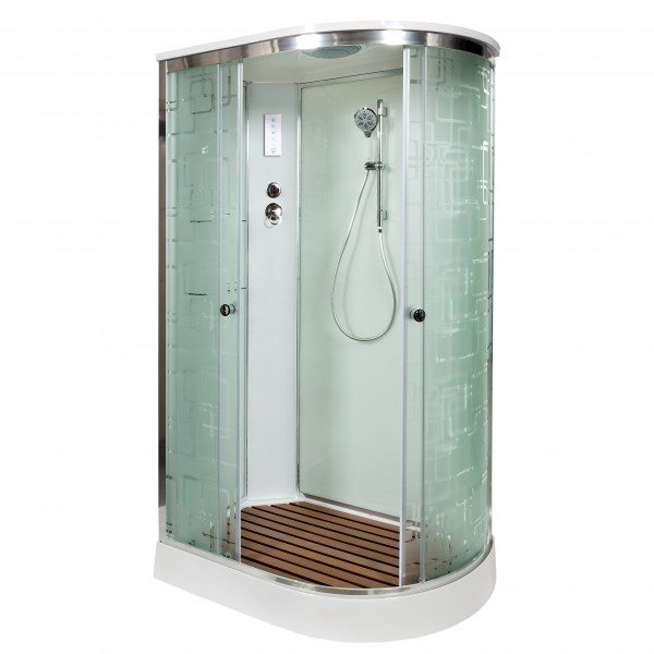 Душевая кабина Deto ЕМ1512 L с электрикой