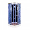 Душевая кабина Deto BМ1590 LED с гм. BLACK
