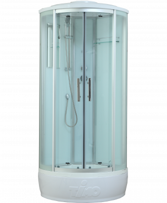 Timo Standart T-6680 Silver душевая кабина (80*80*220)