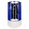 Душевая кабина Deto BМ4590 LED с гм. BLACK