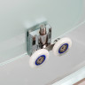 Душевая кабина Deto ЕМ4510 N LED с гм.
